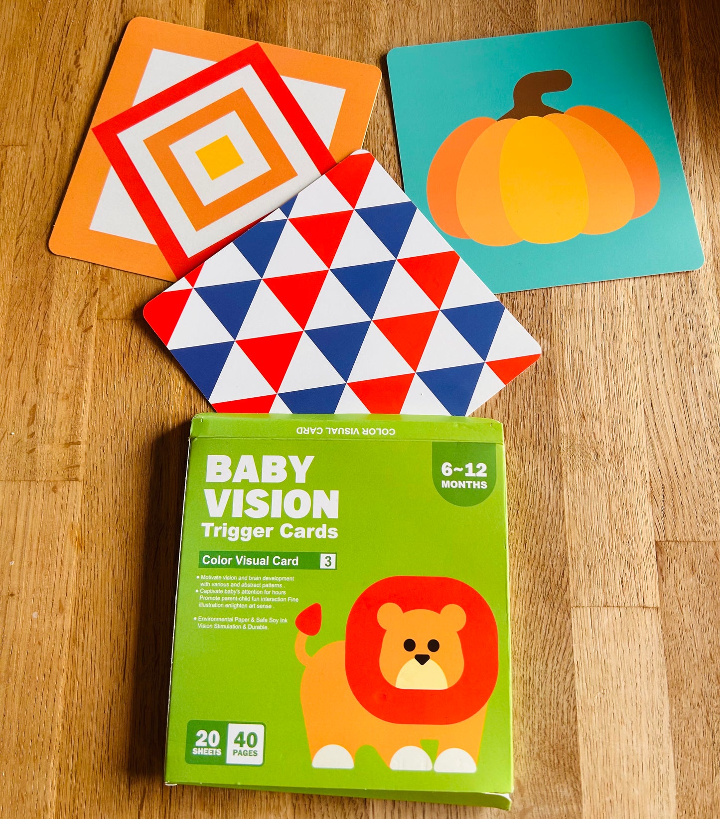 Baby Flash cards 6-12 months