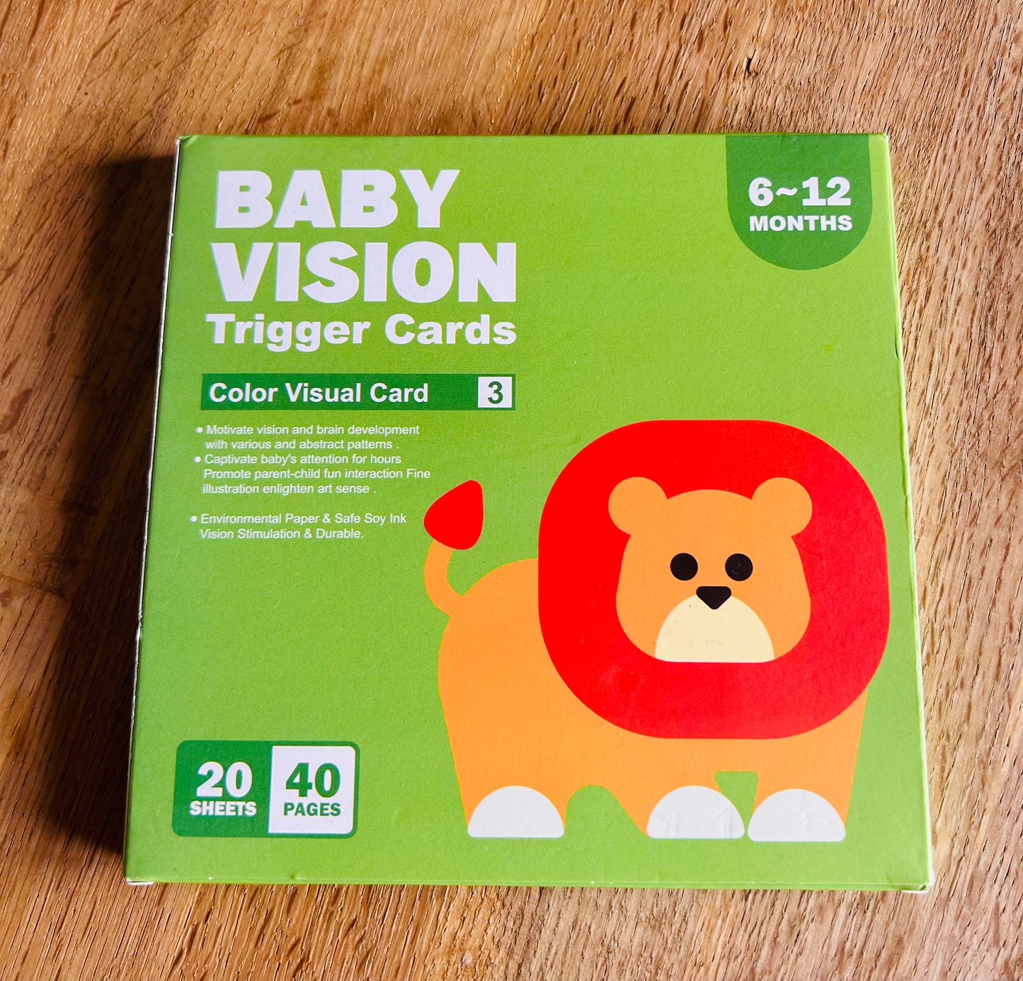 Baby Flash cards 6-12 months