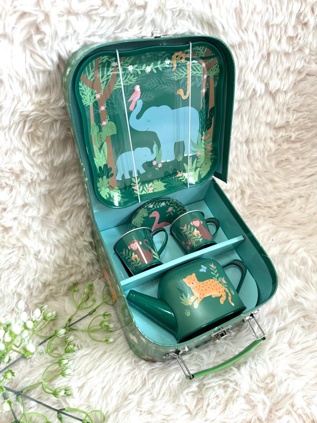 Explorers Jungle Tea Set